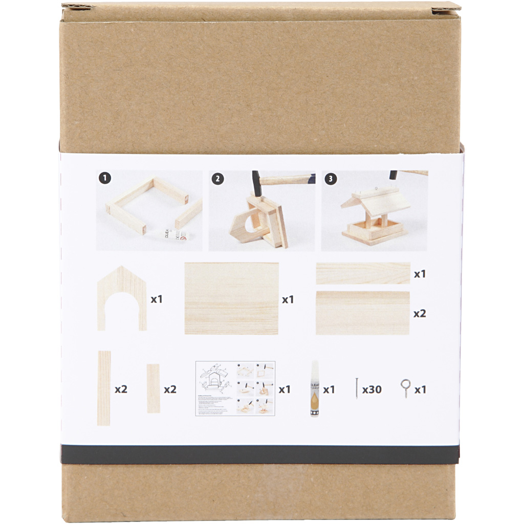 Linnusöötja, K: 12,5 cm, S. 14,5 cm, L: 11,5 cm, 1 tk. - Image 4