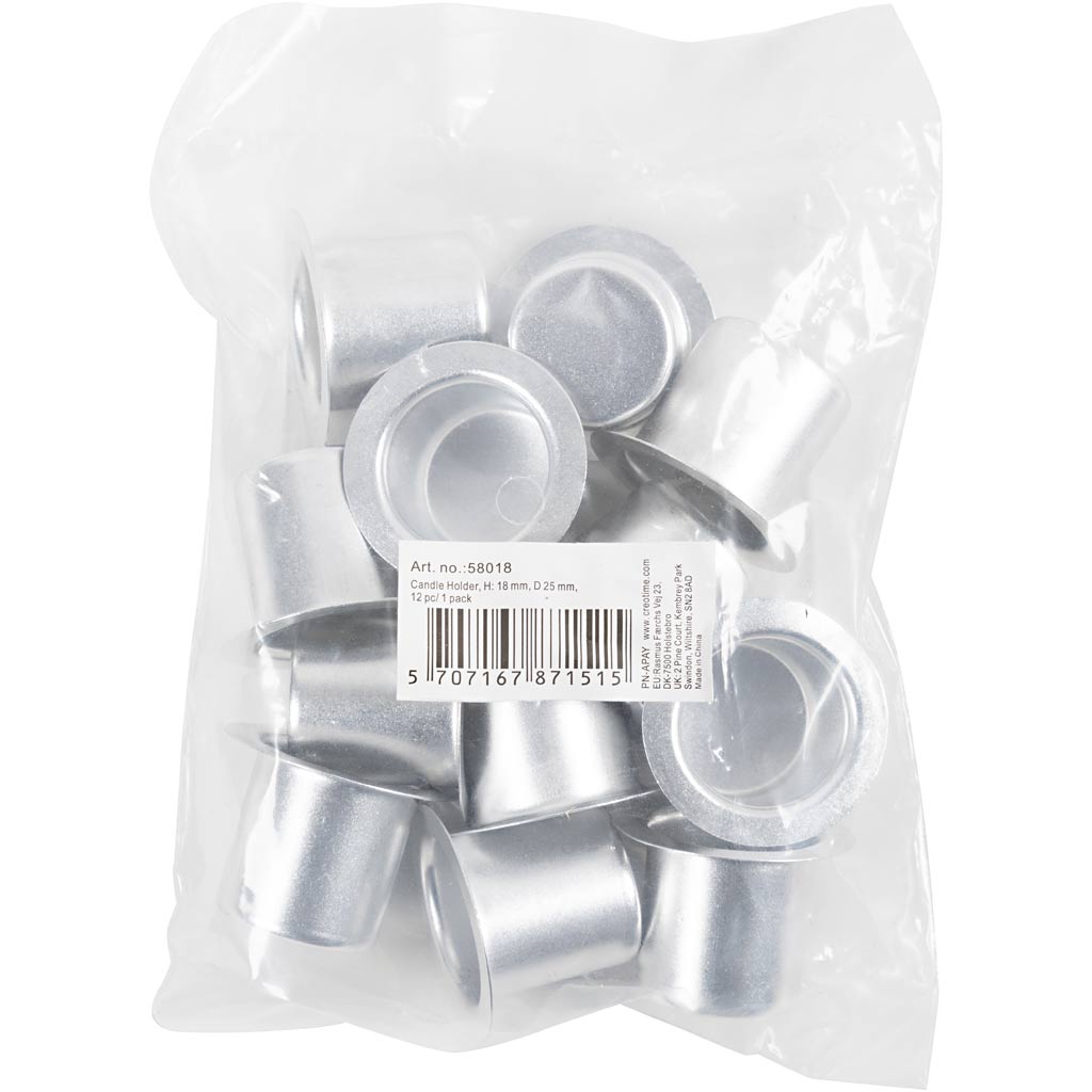 Küünlajalg, H: 23 mm, diameeter. 31 mm, 12 tk/ 1 pakk - Image 3