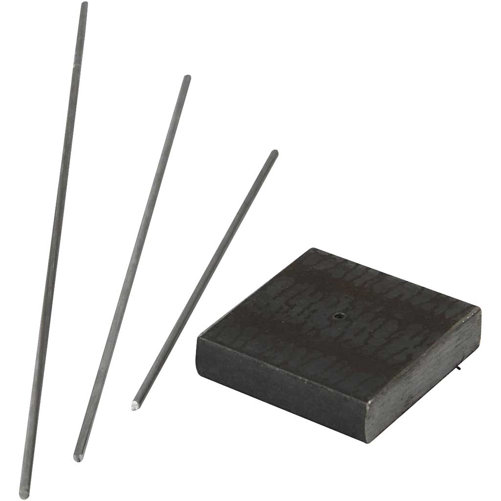 Metallist alus, suurus 4x4x1 cm, augu suurus 2 mm, 1 tk - Image 2