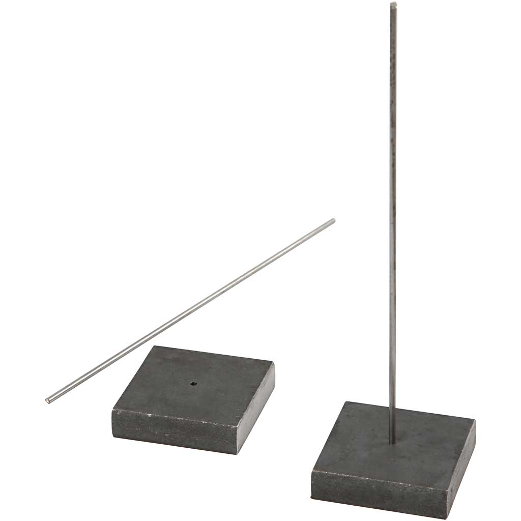 Metallist alus, suurus 4x4x1 cm, augu suurus 2 mm, 1 tk - Image 3