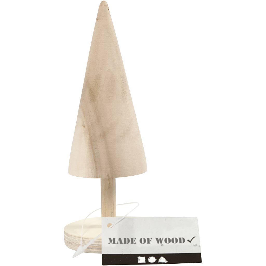 Jõulupuu, H: 15,5 cm, diameeter. 5 cm, 1 tk - Image 2