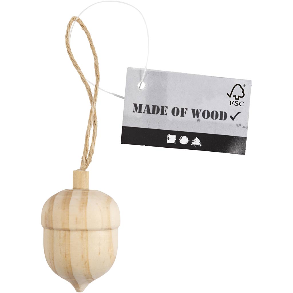 Tamme, H: 4 cm, diameeter. 3 cm, 1 tk - Image 2