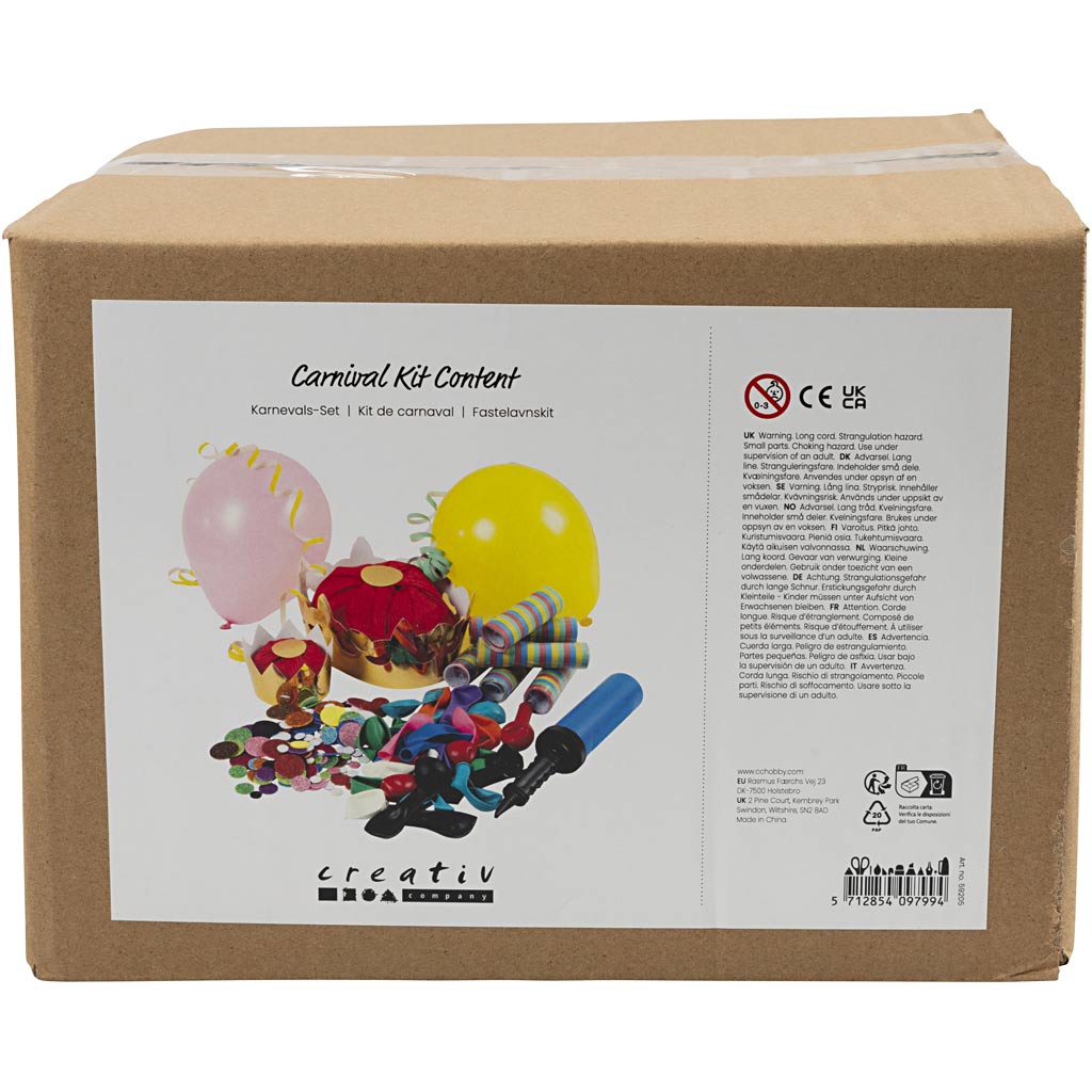 Karnevali komplekti sisu, 1 komplekt - Image 2