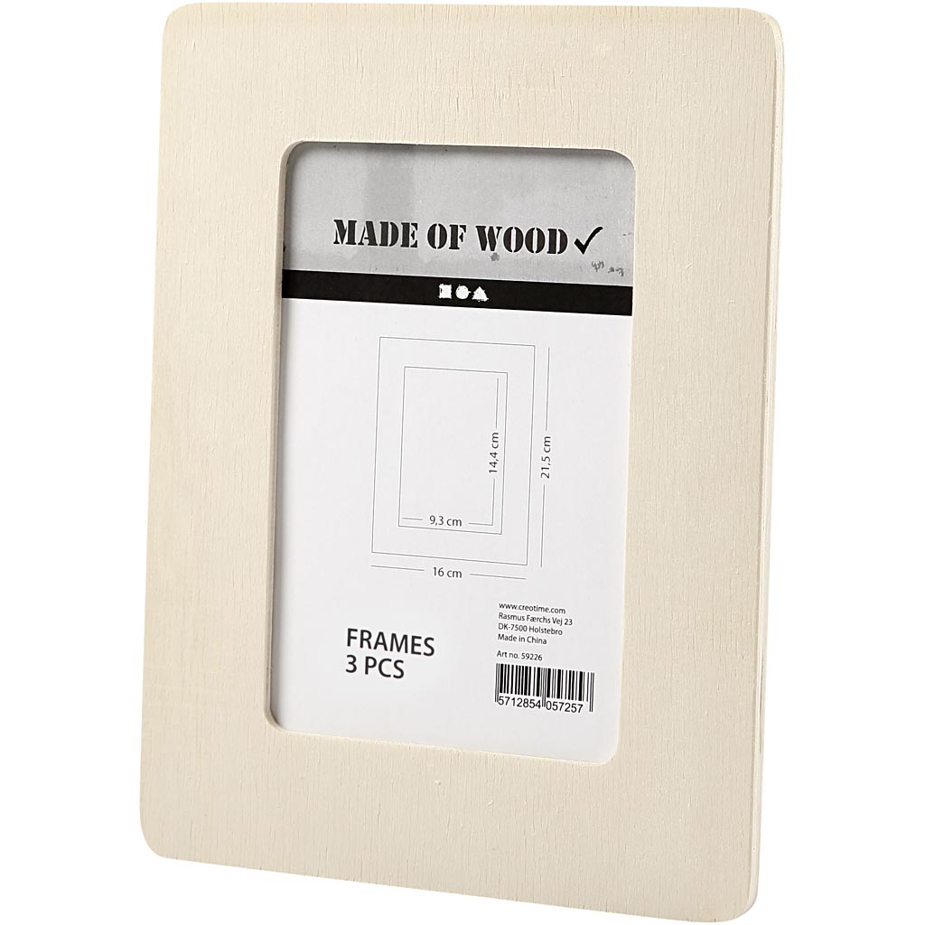 Raam, suurus 16x21,5x0,8 cm, 3 tk/ 1 pakk