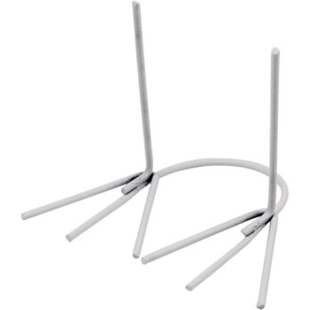 Kanajalad, K: 5 cm, L: 3,5 cm, valge, 20 paari/ 1 pakk