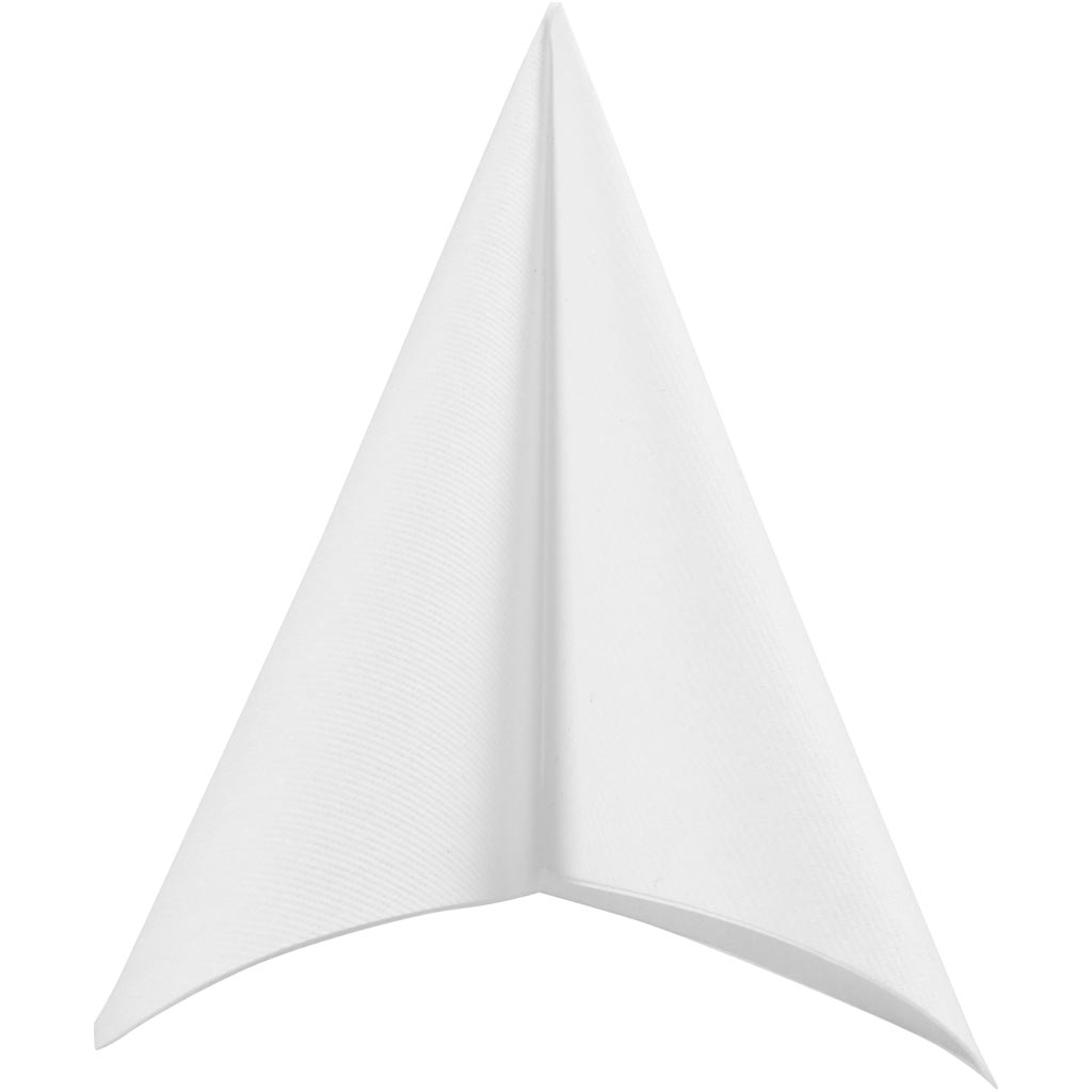 Lauaserviisid, suurus 40x40 cm, 60 g, valge, 20 tk/ 1 pakk - Image 3