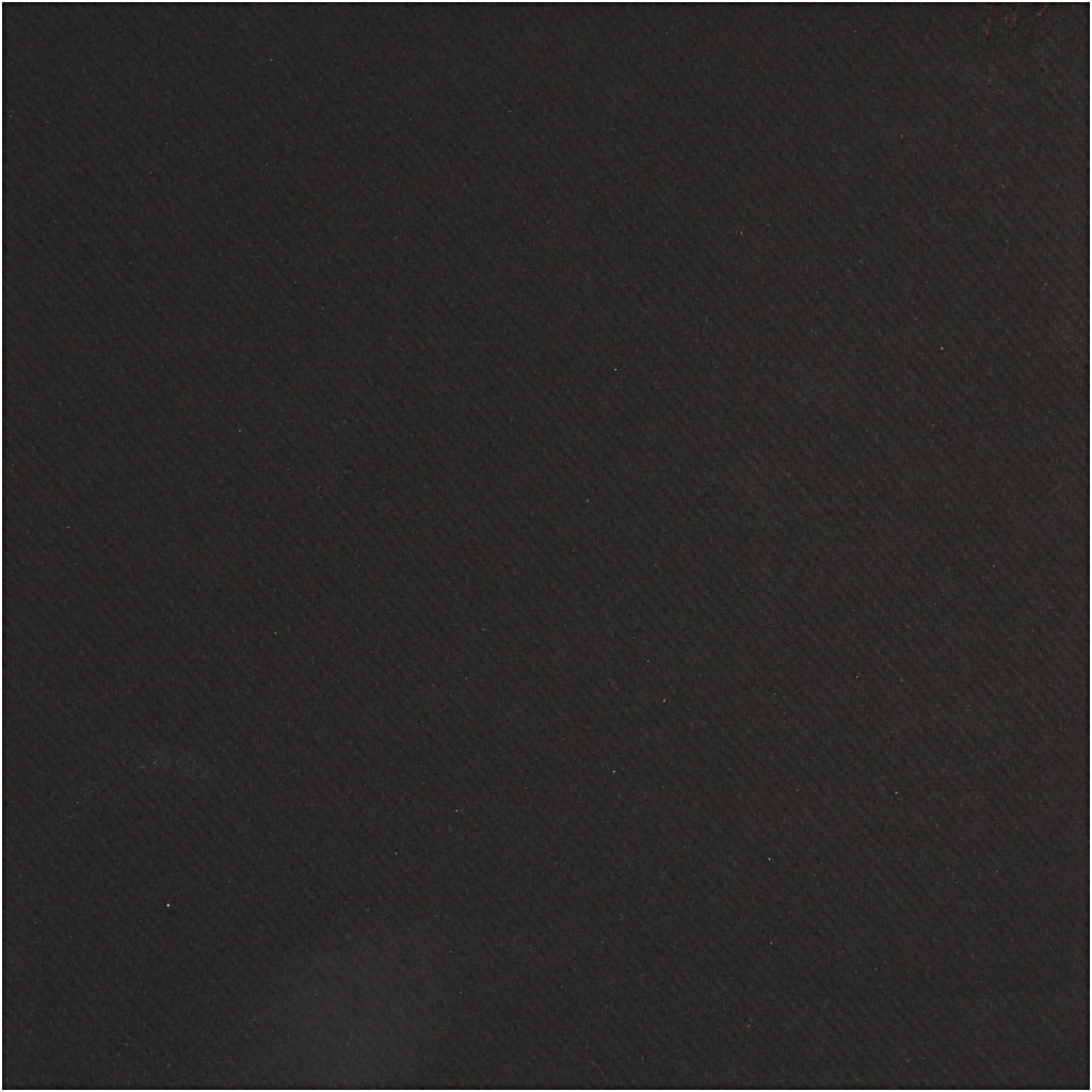 Lauaserviisid, suurus 40x40 cm, 60 g, must, 20 tk/ 1 pakk - Image 5