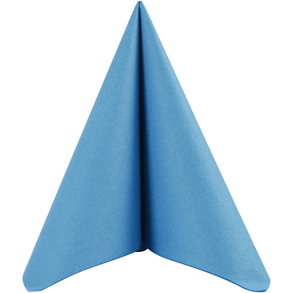 Lauaserviisid, suurus 40x40 cm, 60 g, türkiissinine, 20 tk/ 1 pakk - Image 3