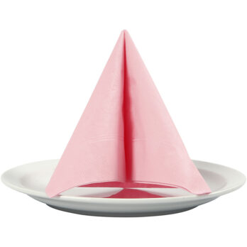 Lauaserviisid, suurus 33x33 cm, helepunane, 20 tk/ 1 pakk