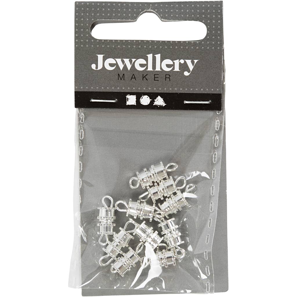 Tünniklambrid, L: 16 mm, hõbetatud, 10 tk/ 1 pakk - Image 2