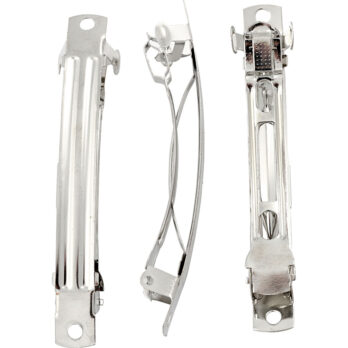 Tangad, L: 8 cm, W: 8 mm, hõbetatud, 30 tk/ 1 pakk