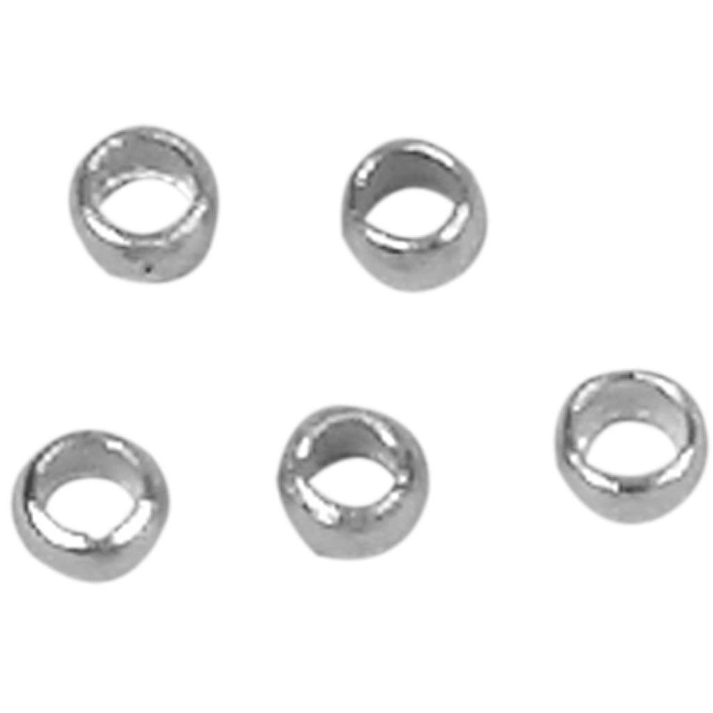 Crimp helmed, diameeter. 2 mm, hõbedane, 1000 tk/ 1 pakk - Image 3