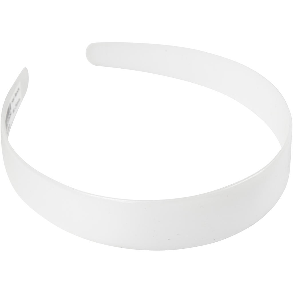 Juukselint, W: 25 mm, valge, 5 tk/ 1 pakk - Image 3