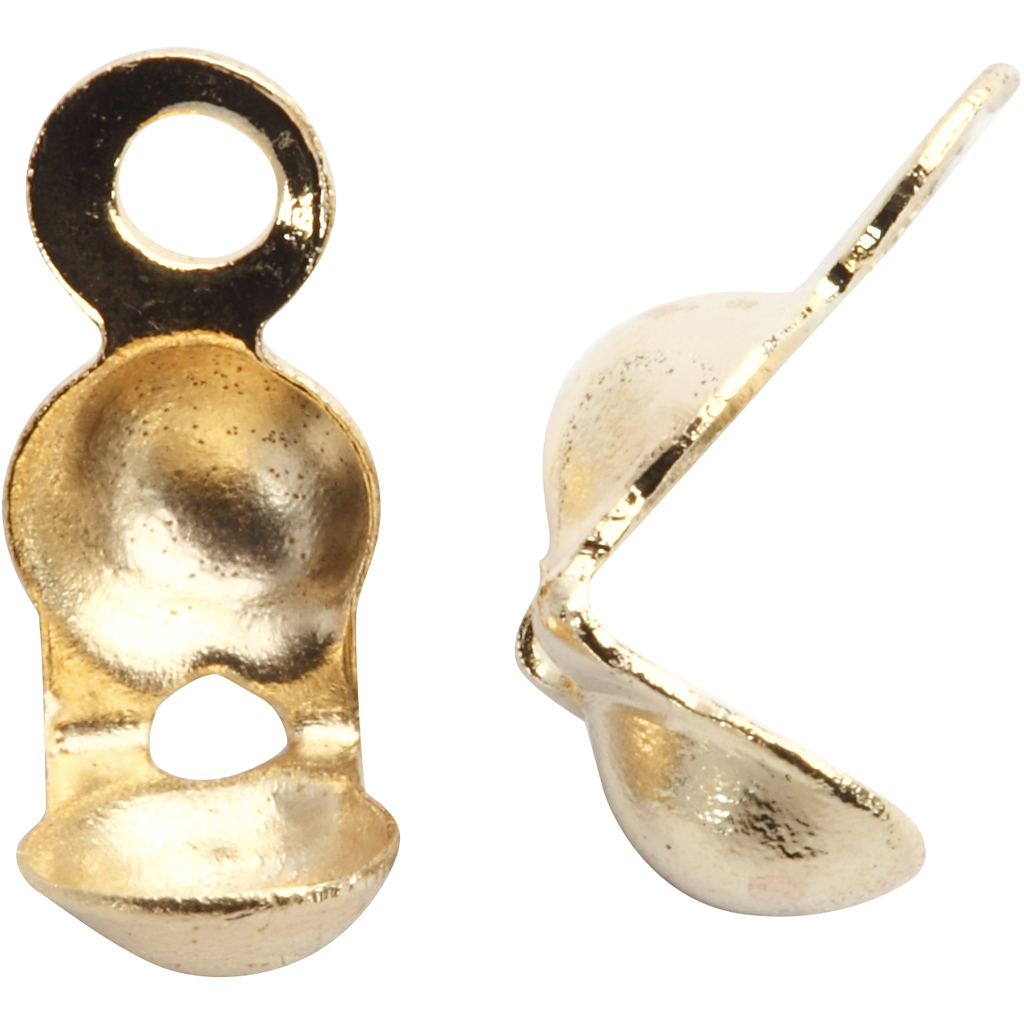 Helmeotsad silmadega, L: 8 mm, diameeter. 3 mm, kullatud, 20 tk/ 1 pakk