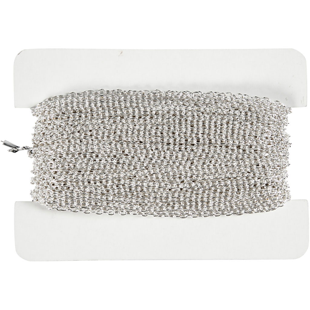 Kett, W: 2 mm, hõbetatud, 20 m/ 1 tk - Image 2