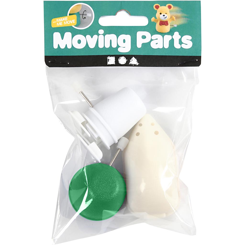 Mehaanilised figuurid, H: 30+35+45 mm, 3 tk/ 1 pakend - Image 2