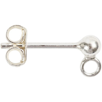 Kõrvarõngad, L: 13 mm, hõbe, 10 tk/ 1 pakk