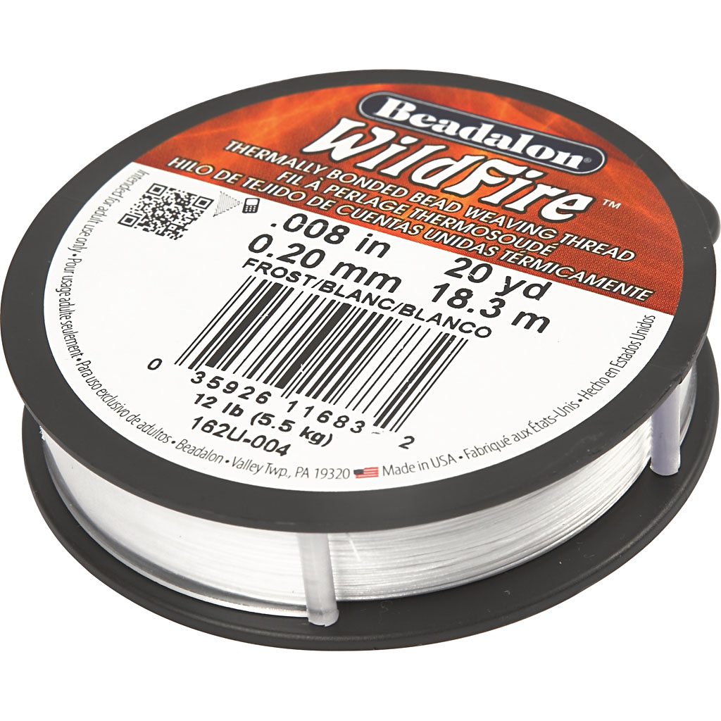 Ehtedraat, paksus 0,2 mm, valge, 18,30 m/ 1 rull