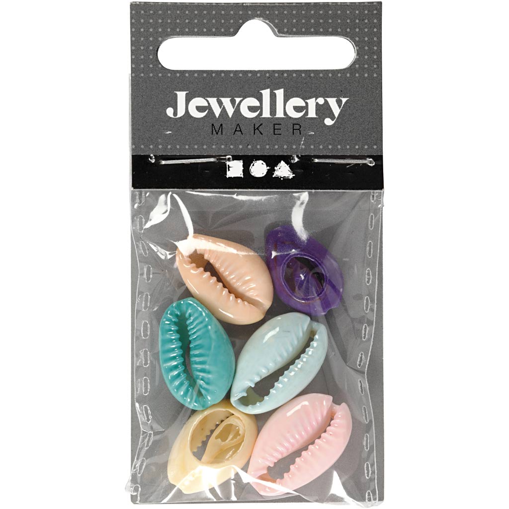 Koorik, L: 20 mm, erinevad värvid, 6 tk/ 1 pakk - Image 2