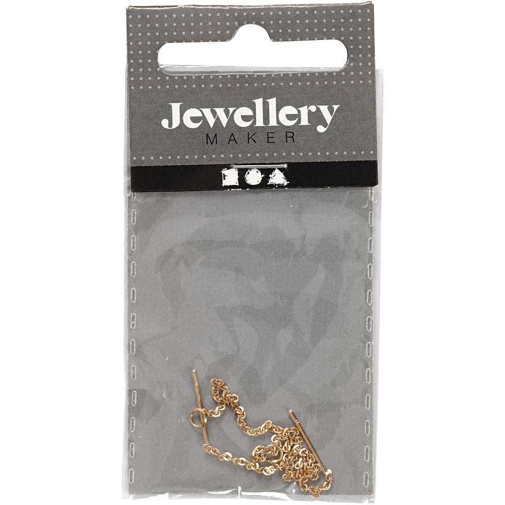 Kõrvarõngad, L: 70 mm, kullatud, 1 paar - Image 2