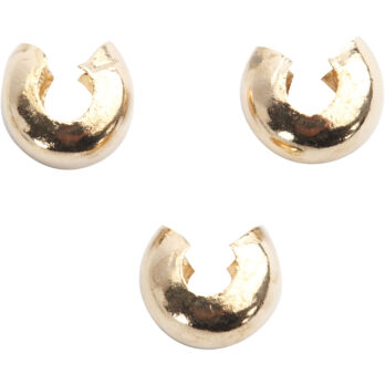 Crimp Bead Cover, diameeter. 5 mm, kullatud, 50 tk/ 1 pakk