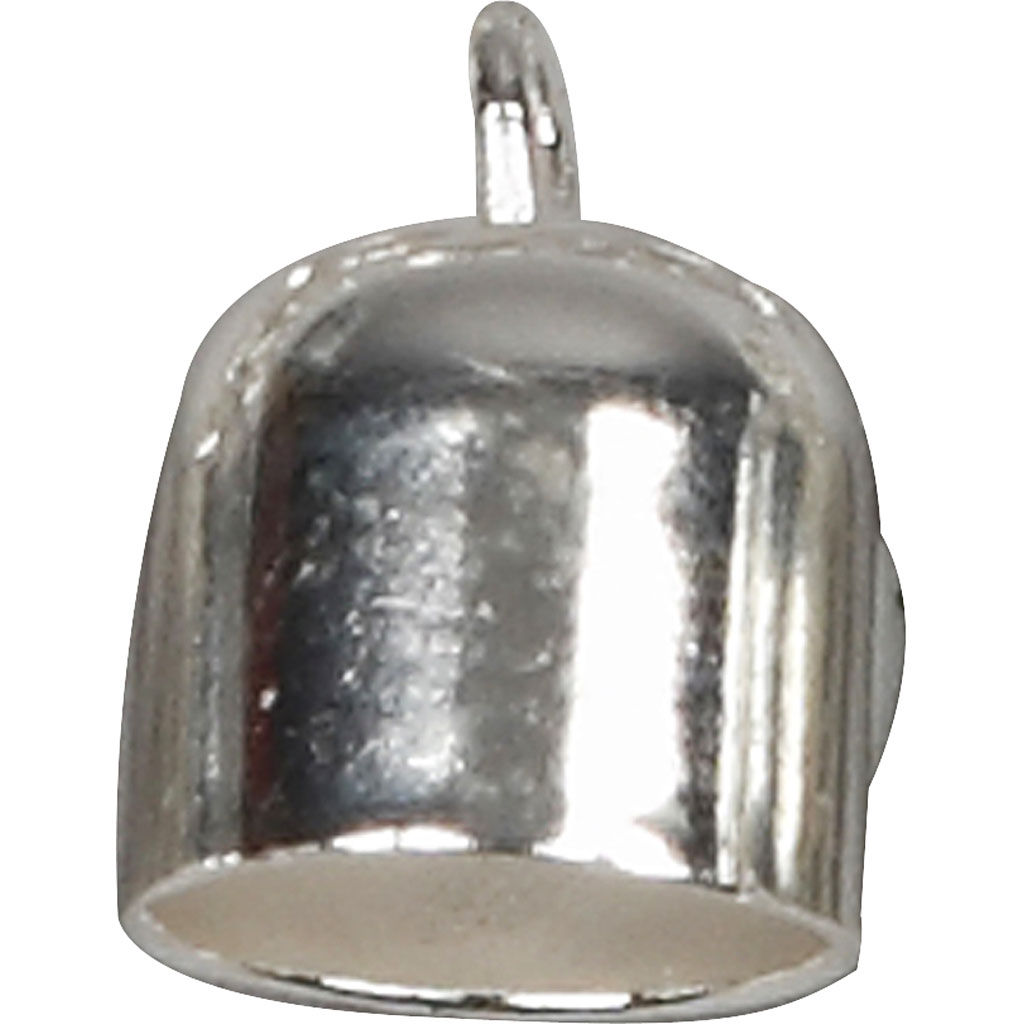 Otsaklapid, diameeter. 8 mm, hõbetatud, 50 tk/ 1 pakk