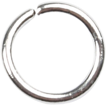 Jump Ring, suurus 5,4 mm, paksus 0,7 mm, hõbetatud, 500 tk/ 1 pakk