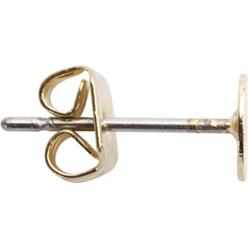 Kõrvarõngad, L: 13 mm, kullatud, 10 tk/ 1 pakk