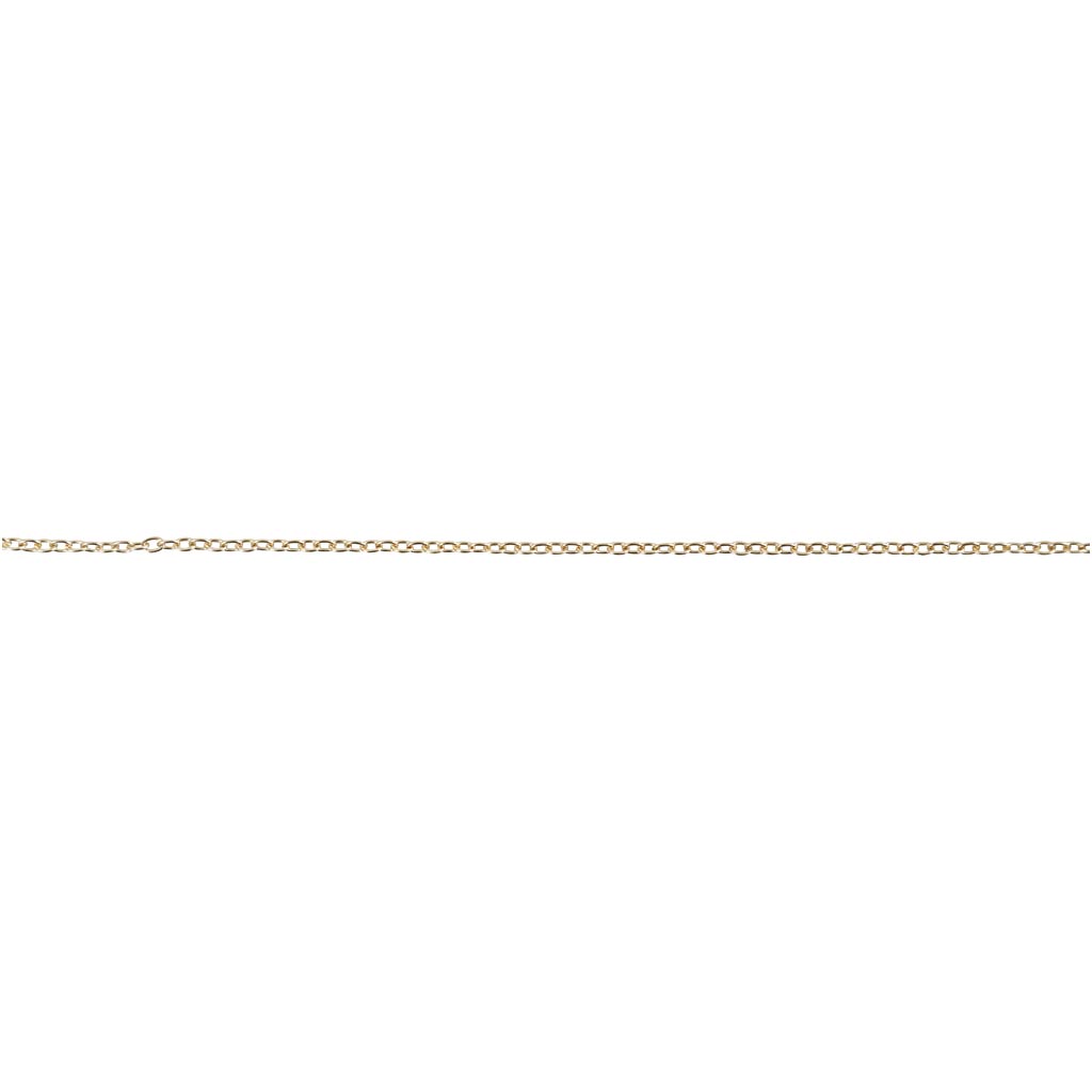 Kett, W: 2 mm, kuldne, 20 m/ 1 pakk - Image 3