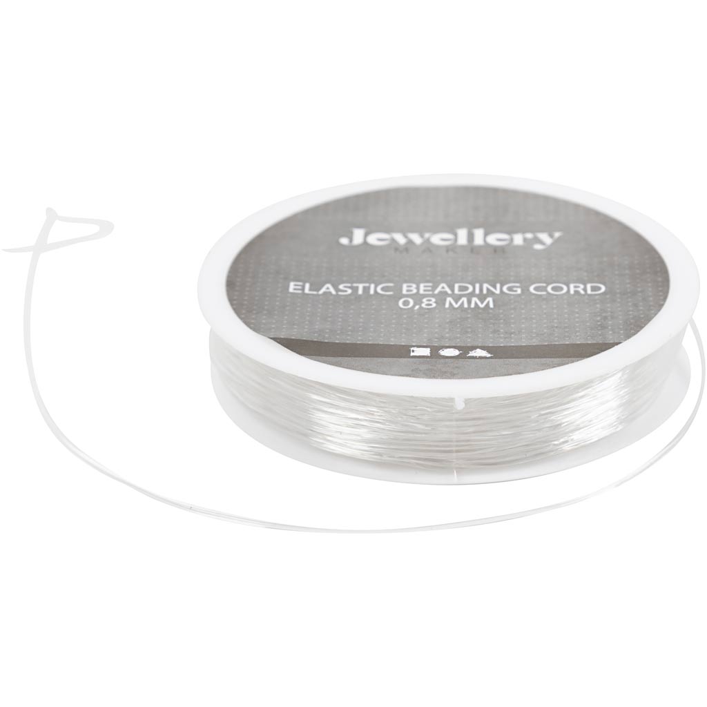 Elastne nöör, ümmargune, paksus 0,8 mm, 10 m/ 1 rull