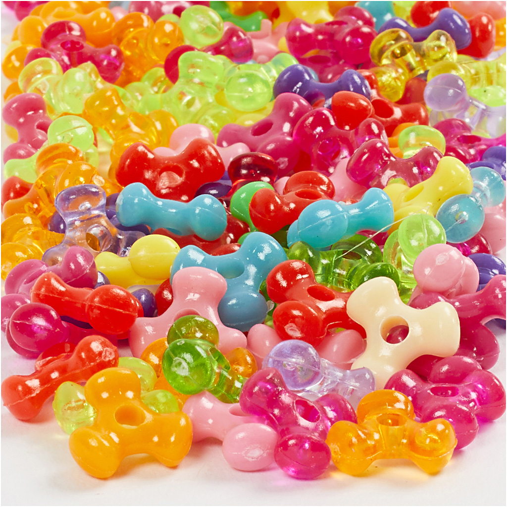 Tri-Beads, diameeter. 10 mm, augu suurus 2 mm, ca. 200 tk, 65 g, 125 ml/ 1 pakk