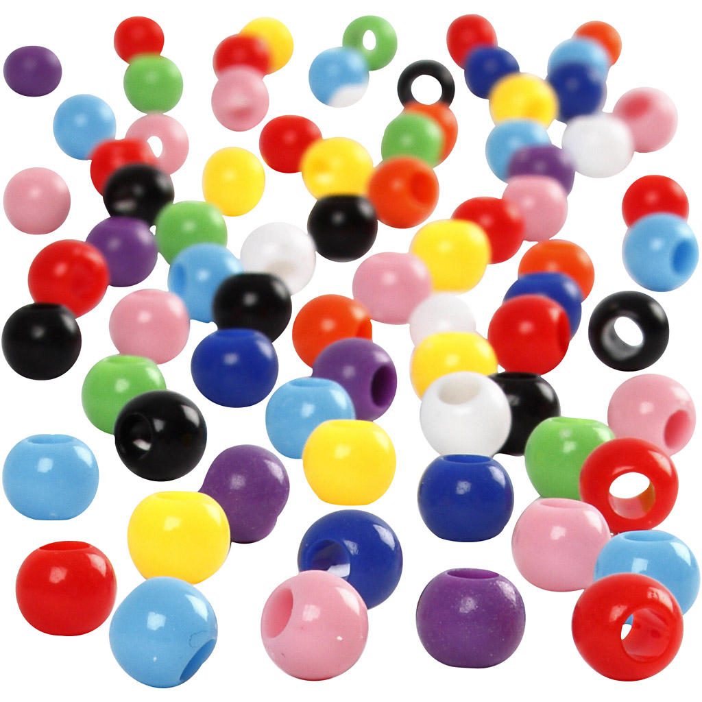 Poni helmed, diameeter. 6 mm, augu suurus 3 mm, ca. 600 tk, 75 g, 125 ml/ 1 pakk - Image 4