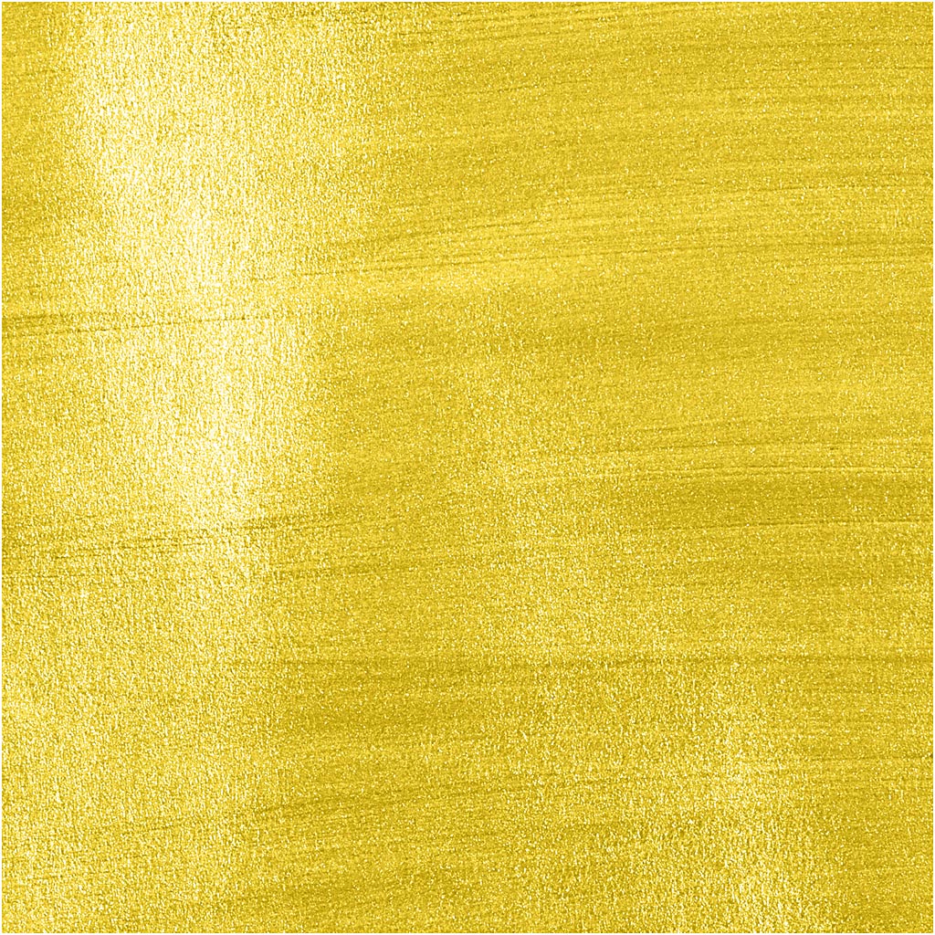 Plakatvärv Metallic, kollane, 300 ml/ 1 pakk - Image 2