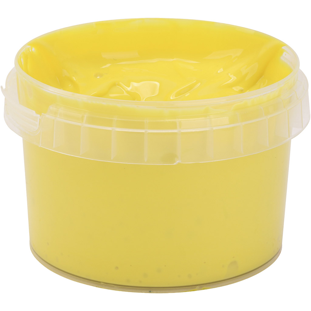 PRIMO sõrmevärv, kollane, 250 ml/ 1 pudel