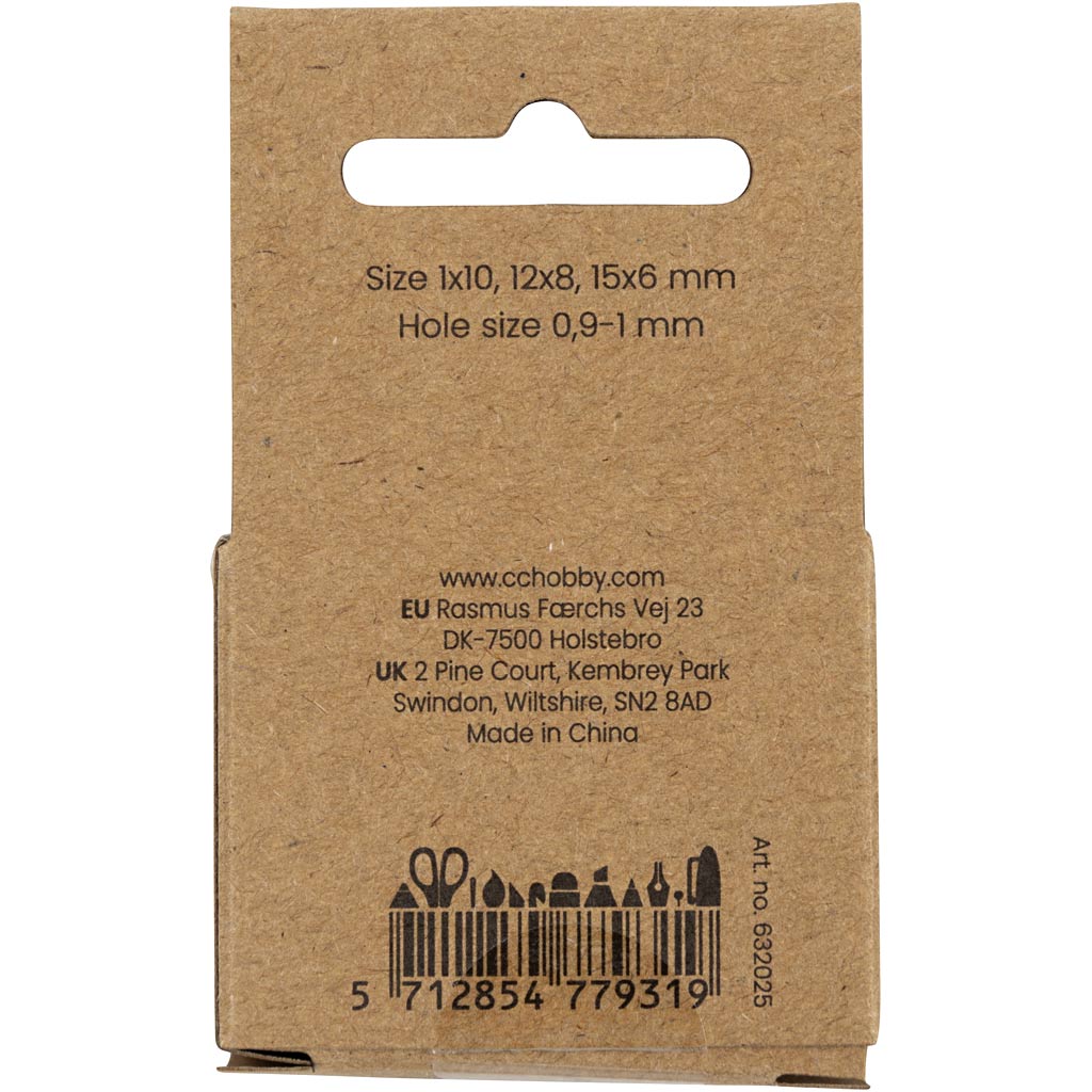 Akaatsed kivihelmed, diameeter. 6+8+10 mm, augu suurus 0,9-1 mm, beež, roosa, 28 tk/ 1 pakk - Image 3