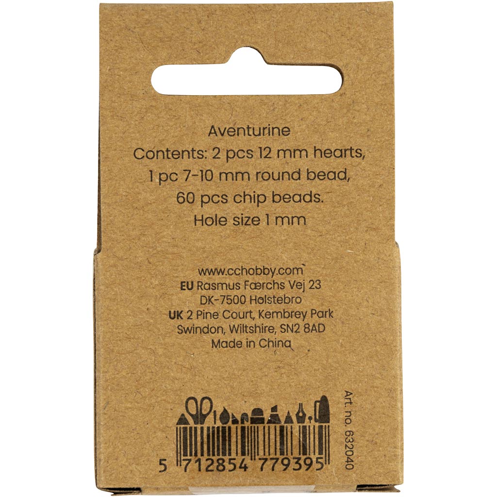 Kristallhelmed, aventuriin, diameeter. 7-12 mm, augu suurus 1 mm, roheline, 63 tk/ 1 pakk - Image 3