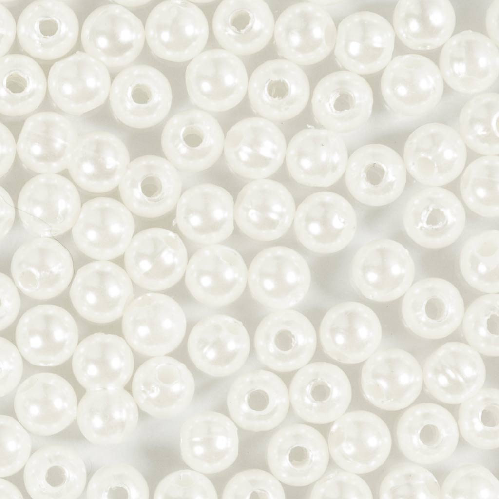 Vahahelmed, diameeter. 5 mm, augu suurus 1,7 mm, pärlmutter, 110 tk/ 1 pakk - Image 5