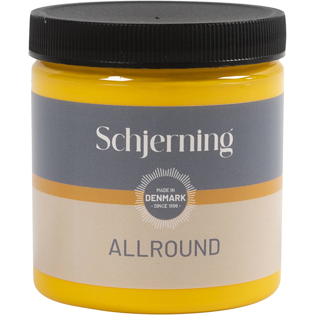 Välisvärv, siidiselt matt, kollane, 250 ml/ 1 pudel