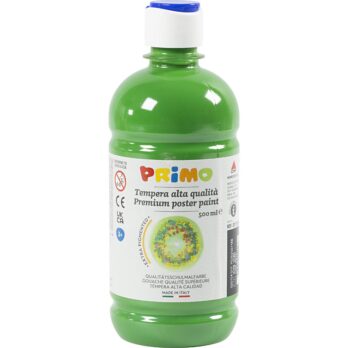 Plakatvärv Matte, tumeroheline, 500 ml/ 1 pudel