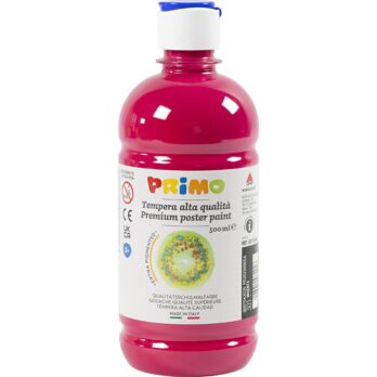 Plakatvärv matt, põhipunane, 500 ml/ 1 pudel