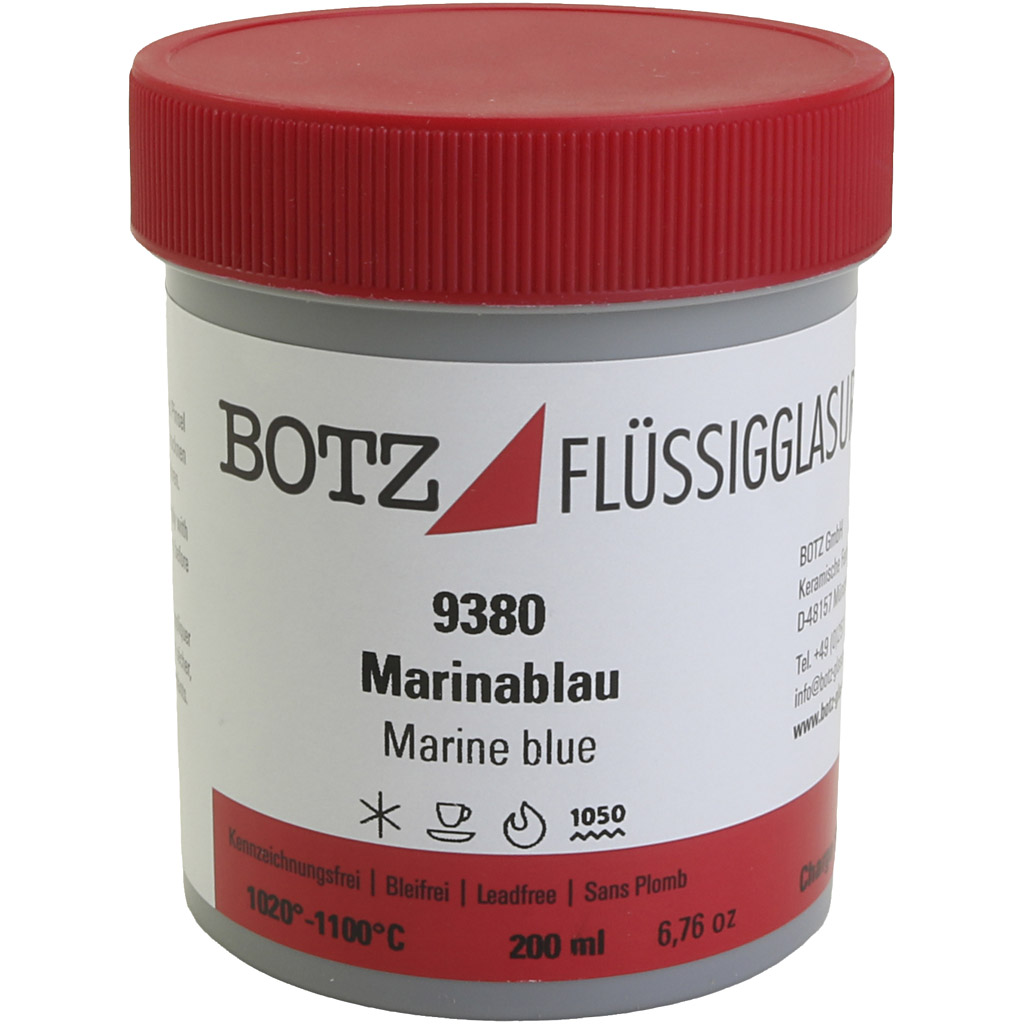 Klaas, savi, sinine, 200 ml/ 1 tuubi