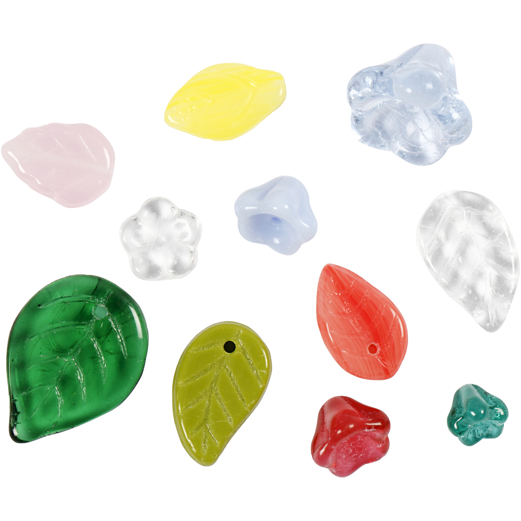 Klaashelmed, lehed, lilled, dia. 6-17 mm, augu suurus 0,5-1,5 mm, värvivalik, 60 g/ 1 pakk - Image 3