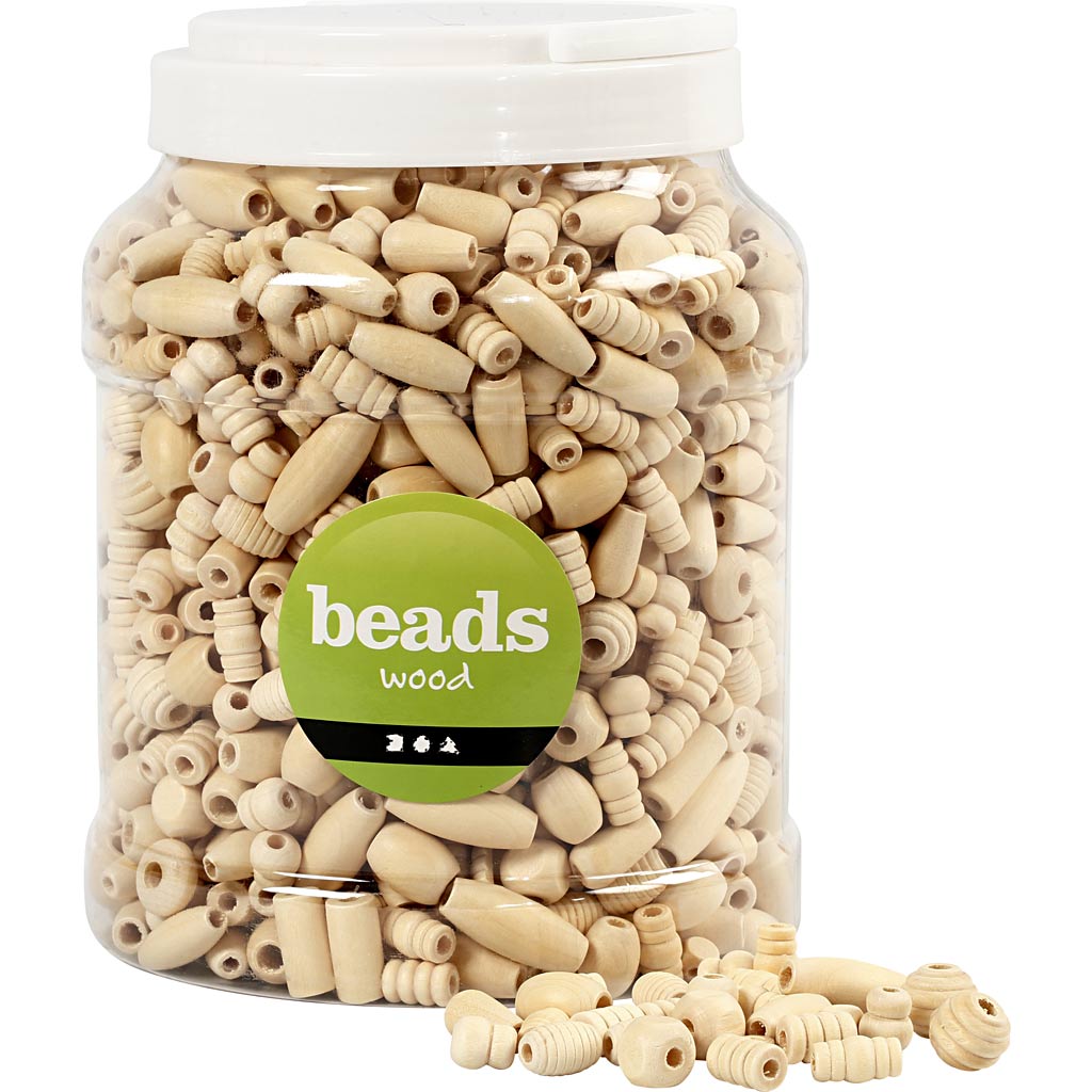 Puuhelmed, toorest, diameeter. 5-28 mm, augu suurus 2,5-3 mm, 850 g, 2 L/ 1 ämber