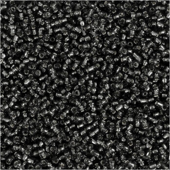 Seed Beads, dia. 1,7 mm, suurus 15/0, augu suurus 0,5-0,8 mm, hallikasroheline, 25 g/ 1 pakk