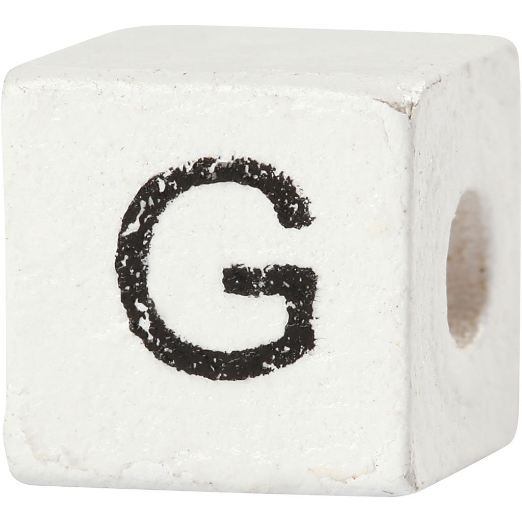 Kirjahelm, G, suurus 8x8 mm, augu suurus 3 mm, valge, 25 tk/ 1 pakk - Image 4