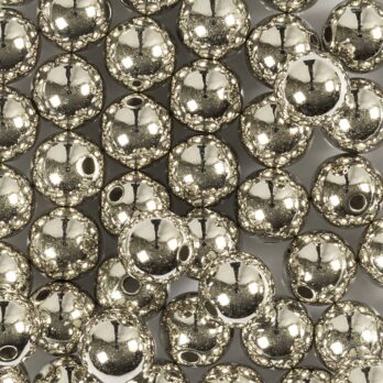 Vahahelmed, diameeter. 8 mm, augu suurus 1 mm, hõbedane, 50 tk/ 1 pakk