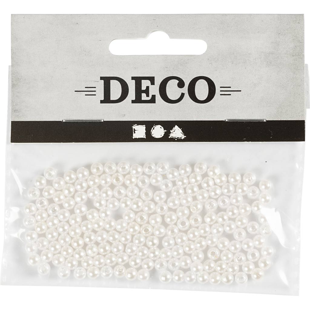 Vahahelmed, diameeter. 4 mm, augu suurus 0,7 mm, pärlmutter, 150 tk/ 1 pakk - Image 2