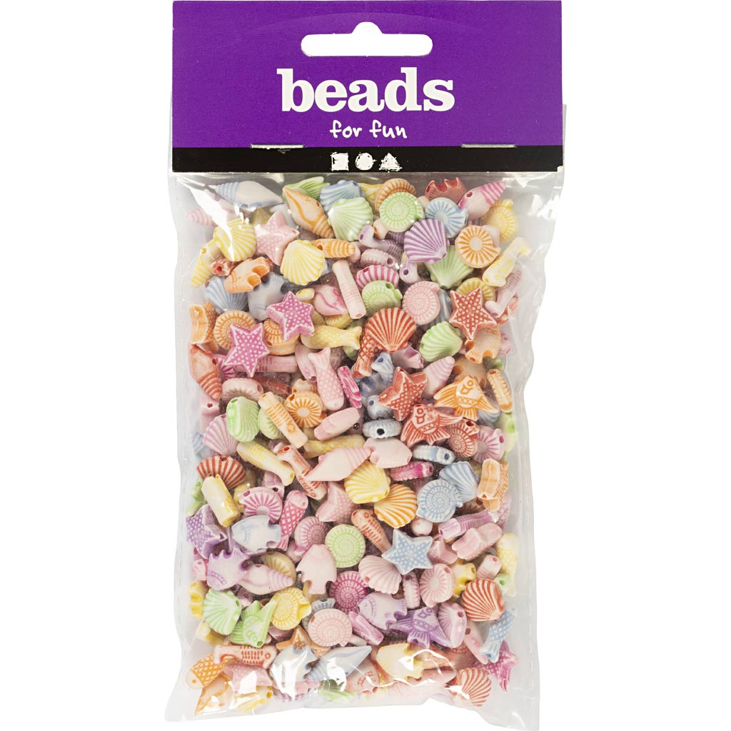 Pastelsegu, suurus 9-12 mm, augu suurus 1,2 mm, ca. 380 tk, 110 g, 175 ml/ 1 pakk - Image 2