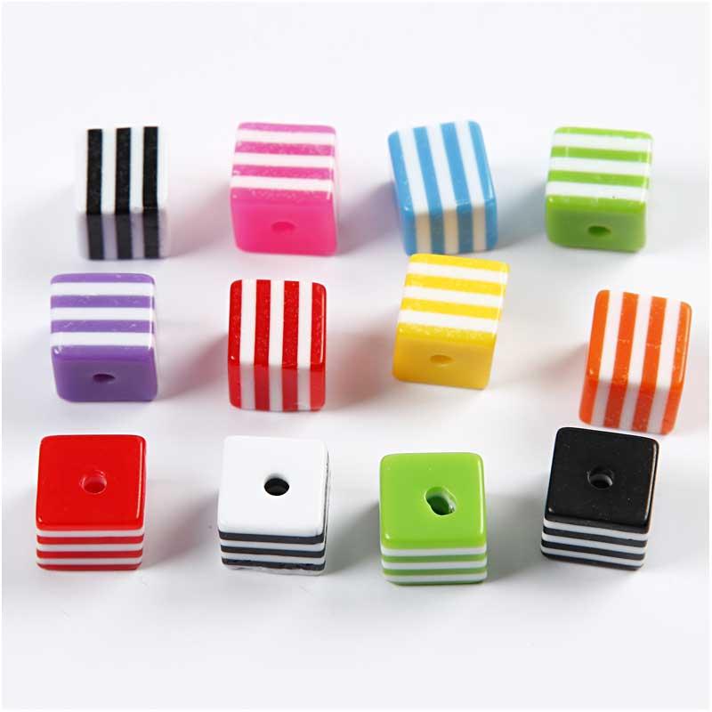 Multi Mix, suurus 8x8 mm, augu suurus 2,5 mm, ca. 135 tk, 80 g, 110 ml/ 1 pakk - Image 3