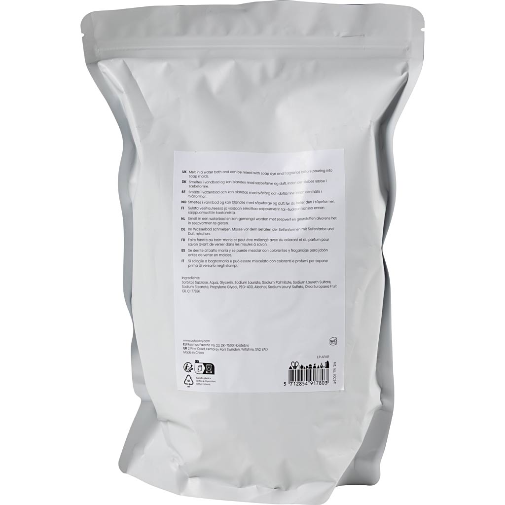 Oliiviõli seebipõhi, graanulid, 1000 g/ 1 pakk - Image 2